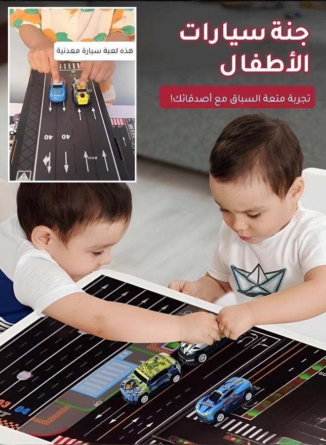 مجموعة سيارات لعب معدنية صغيرة - Image 5